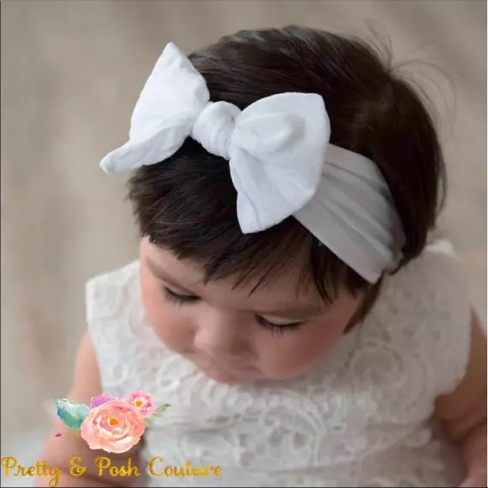 Brand New Set of 6 Baby Toddler Girl Headbands - Picture 4 of 8